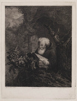 KG 07847
<br/>
Heremiet, lezend
<br/>
<em>Freij, Johannes Pieter de (1770-1834)</em>